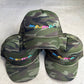Mama Embroidery Camo Multi Color Thread Foam Cap Hat