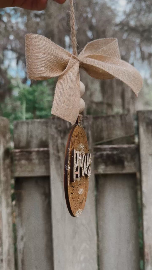 Pray Car Charm